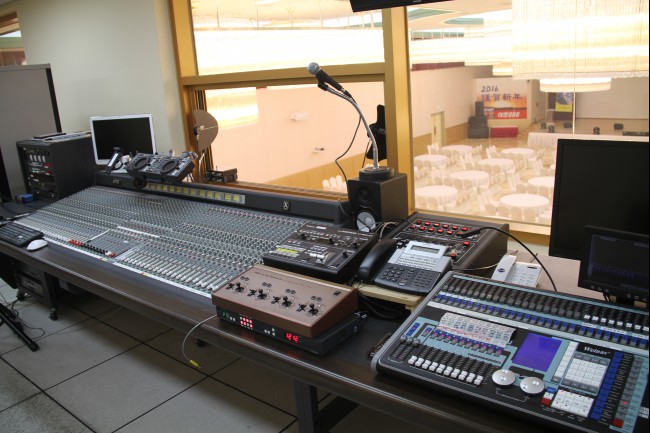 대평홀 방송실 (4층)