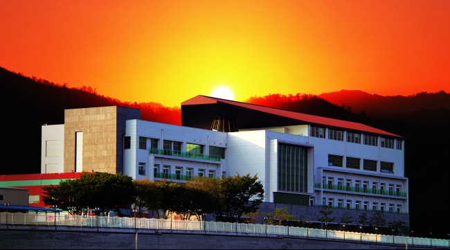 대평남종현발명문화센터 야경